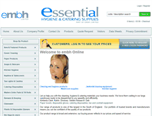 Tablet Screenshot of embh-ltd.com